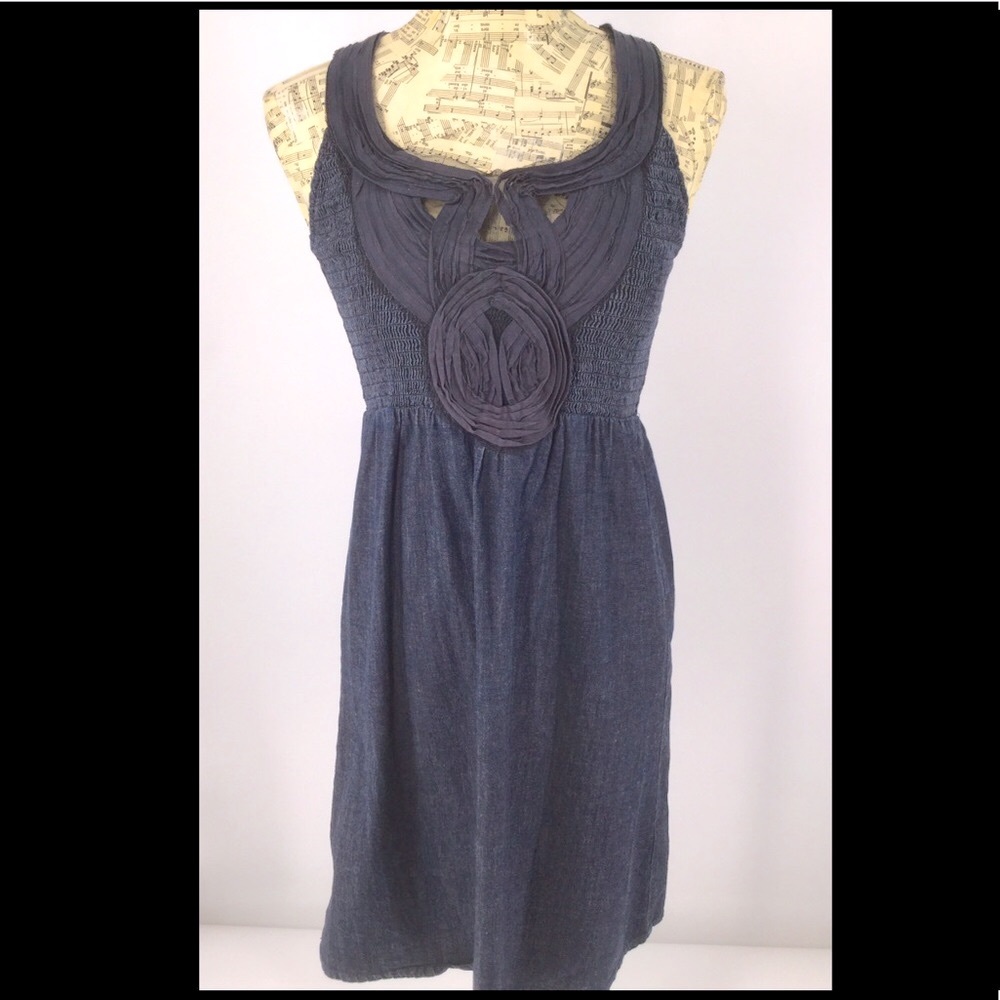 Calvin Klein  PS Blue Sleeveless Mini Dress